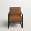 Fauteuil en cuir fleur Gains-302659150