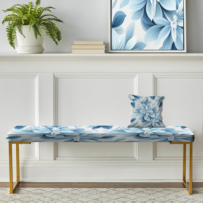 Banc rembourré Ethereal Symmetry - Minimalisme