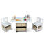 31.8"X18.9" Wooden Kids Table & Chair Set With 6 Storage Bags-317178827