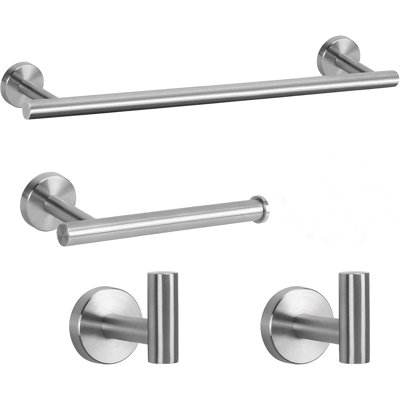 Porte-serviettes à main pour support mural, porte-serviettes, porte-serviettes, porte-mouchoirs rond en acier inoxydable SUS 304