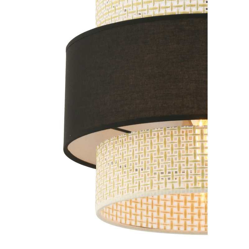 Chandelier, Crème / noir