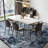 8'X10' Modern Dark Abstract Washable Area Rugs for Living Room Blue-127123436-118330183