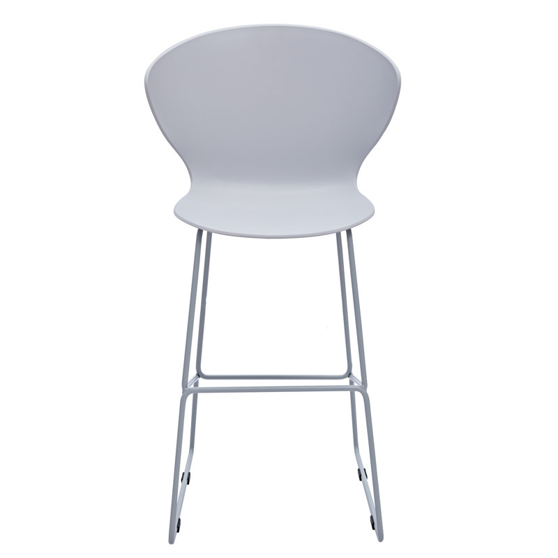 Varvara Counter & Bar Stool, Light Gray, Counter Stool (26” Seat Height)
