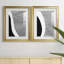 «Black & White Abstract I», ensemble de 2 impressions encadrées-344711719-344711716