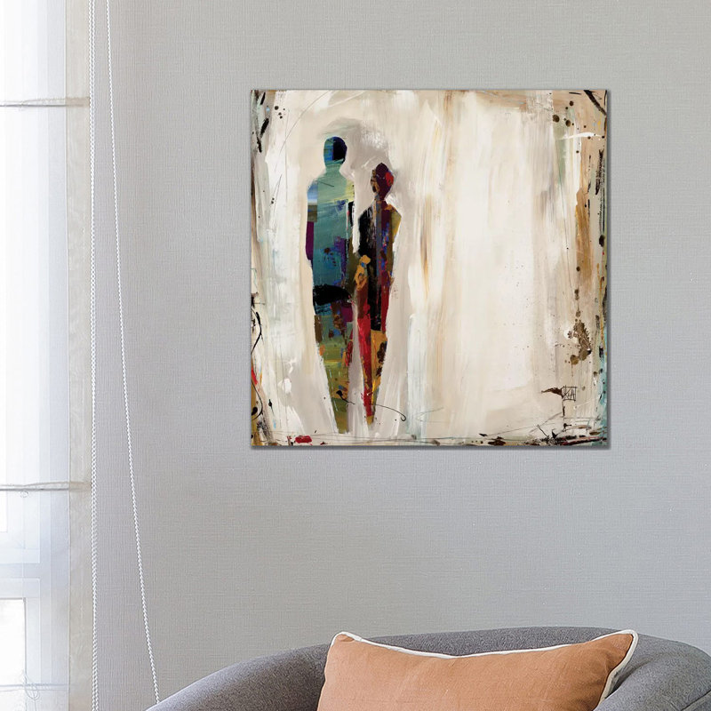 Imprint by Kelsey Hochstatter - Wrapped Canvas Painting, 66.04 cm H x 66.04 cm W x 3.175 cm D