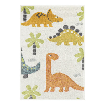 Unique Loom Dinotopia Whimsy Kids Rug
