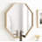 Shivai Solid Wood Octagon Mirror
