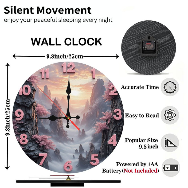 Jolie horloge de lapin