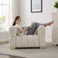 Fauteuil d'appoint rembourré Makirah-88489082