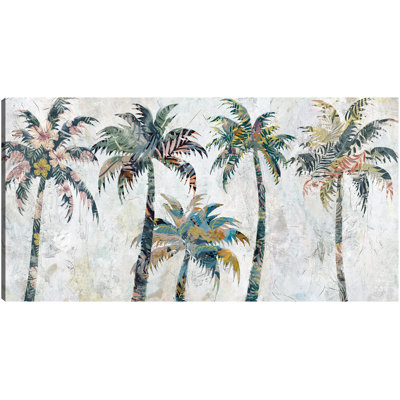 Palm Patterns II by Studio Arts Canvas Art Print