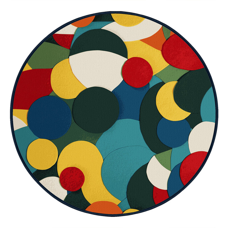 Funky Sway Rug, Round 3'