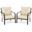 Chaise de patio avec coussin Sall