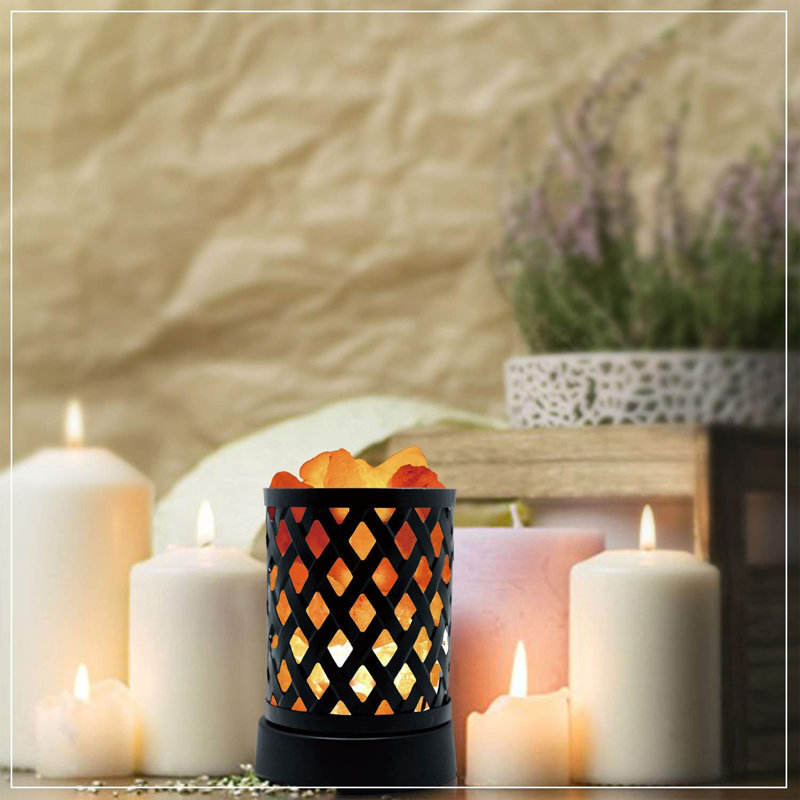 Veilleuse multicolore Himalayan Glow Lattice