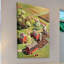 Red Barns 1 Piece Wrapped Canvas Wall Art-1910219035