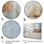 Tachisme gris et bleu - art mural Tachisme-967220008-967220009