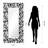 Katiann Glass Flat Mirror