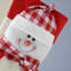 Snowman Santa Pack Hanging 3D Head Stocking