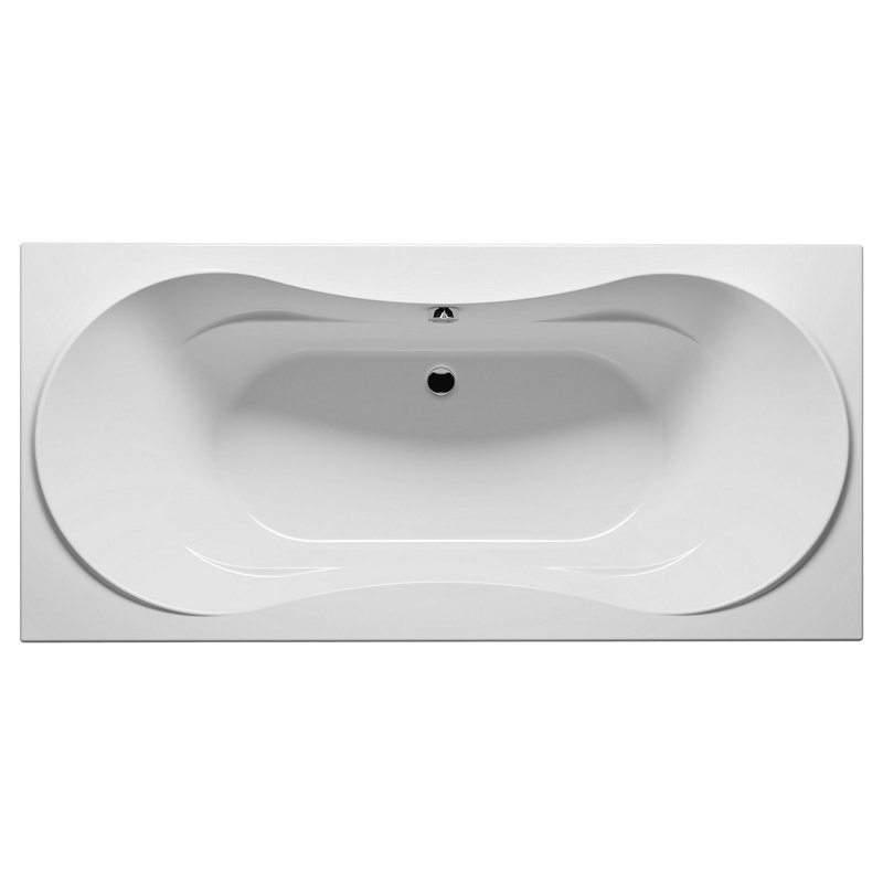 2050mm x 105mm Drop-In Soaking Acrylic Bathtub