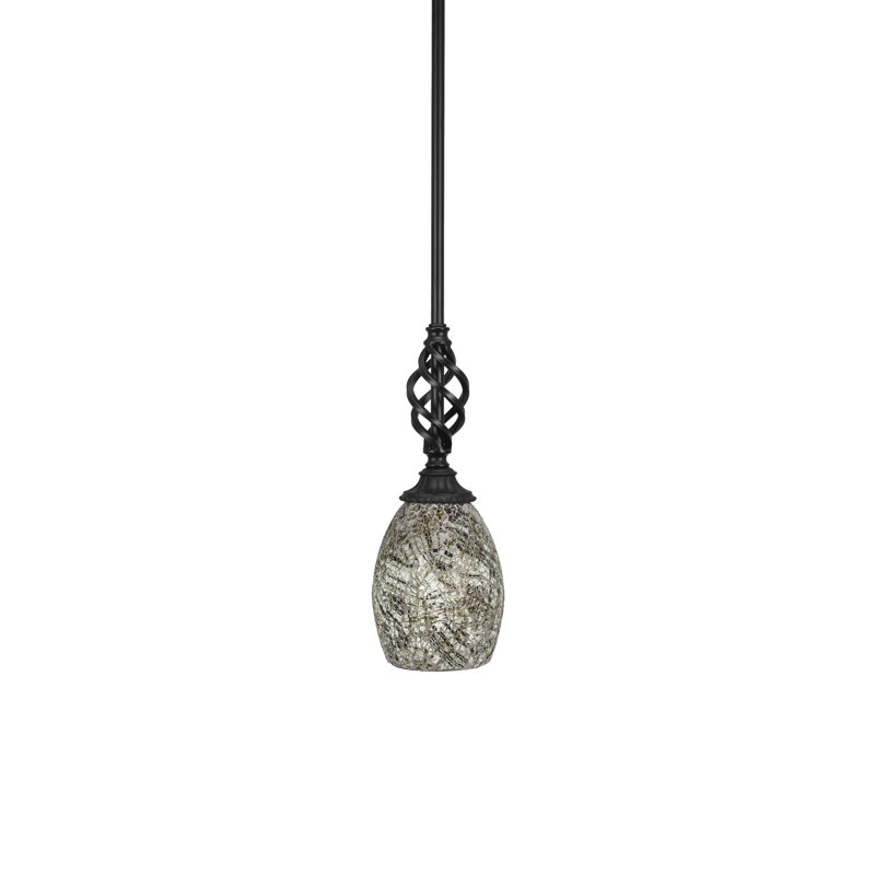 Mini-luminaire suspendu Eleganté, Gris