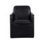 Fauteuil roulant Kylahni en cuir noir-2135883753
