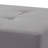 Chic Gray Contemporary Ottoman
