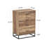 Armoire de bureau à domicile 4 tiroirs 32,8 "avec base en acier, coffre de rangement industriel moderne