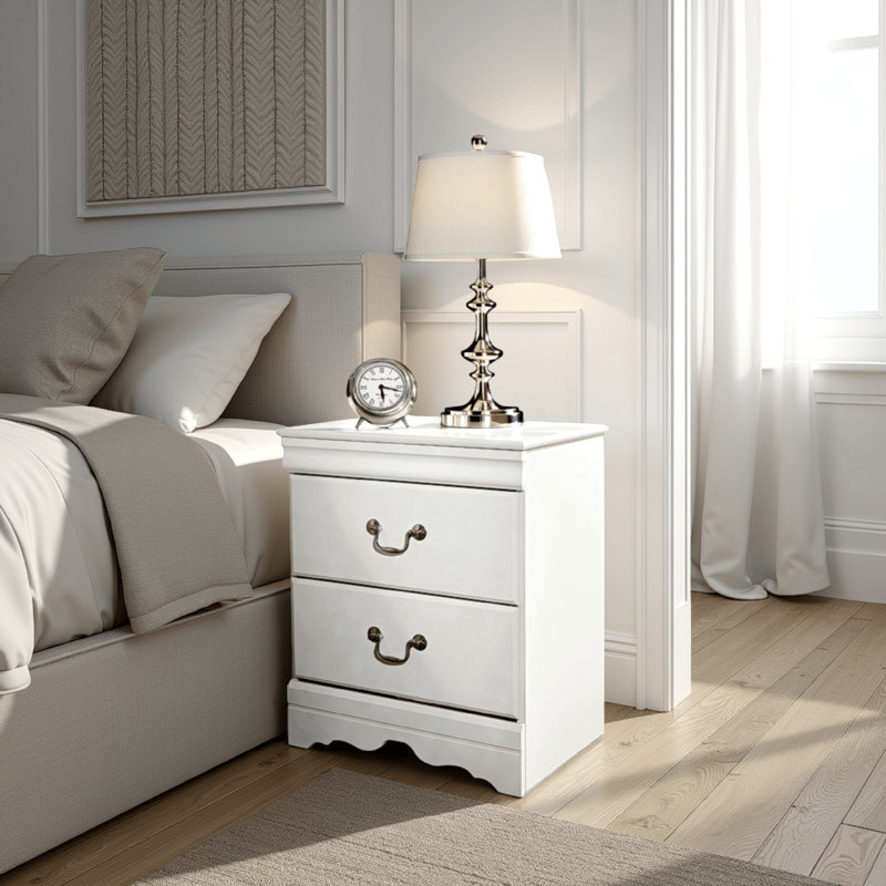 Commode 2 tiroirs 20 W Roso