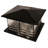 Tea House Black Metal Deck Light