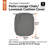 Pina Outdoor 5'' Cushion Cover-40127492-40127502