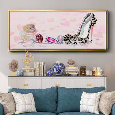 «Cute Couture Collection D», toile encadrée