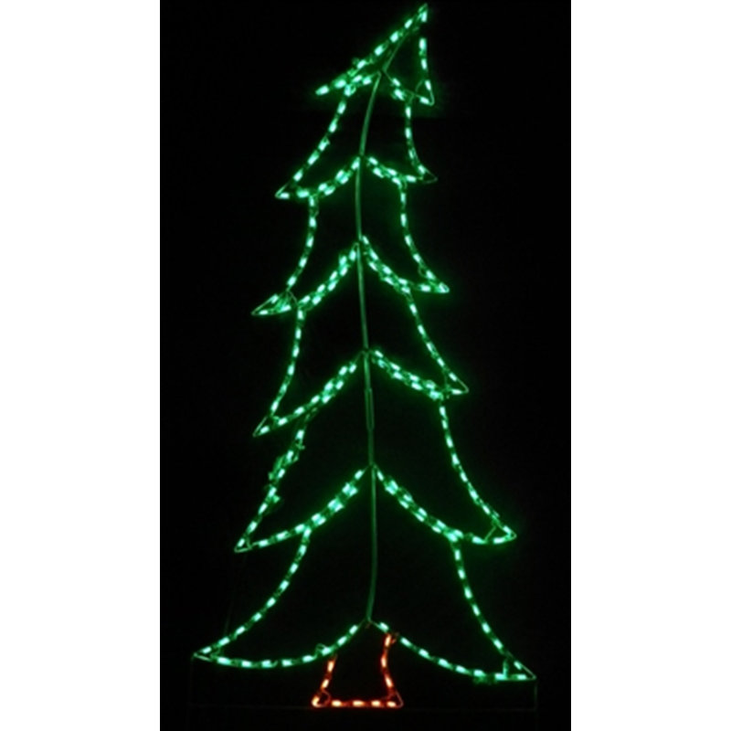 Grand présentoir lumineux de Noël