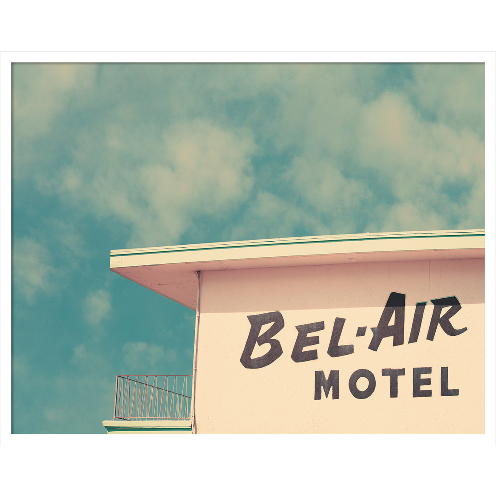 BelAir by Robert Cadloff, White, 27.25" H x 34.25" W x 0.88" D