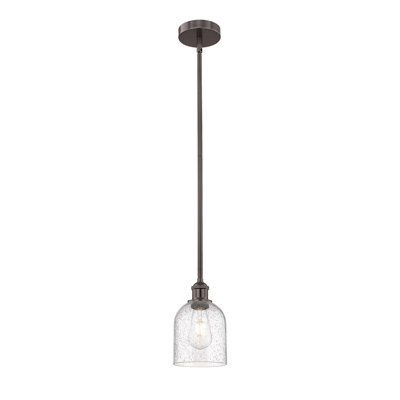 Edison Anacaren 1 Light 6" Stem Hung Pendant-616-G558
