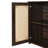 Retro 3-Door Sideboard With Large Storage Space Artificial Rattan Doors And Metal Handles-804891136