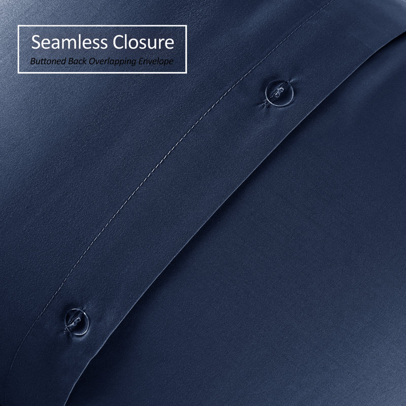 Polyester Bedding, 18" x 18", Navy Blue