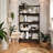 Solid Wood Shelf Folding Bookcase-392161954-390789552