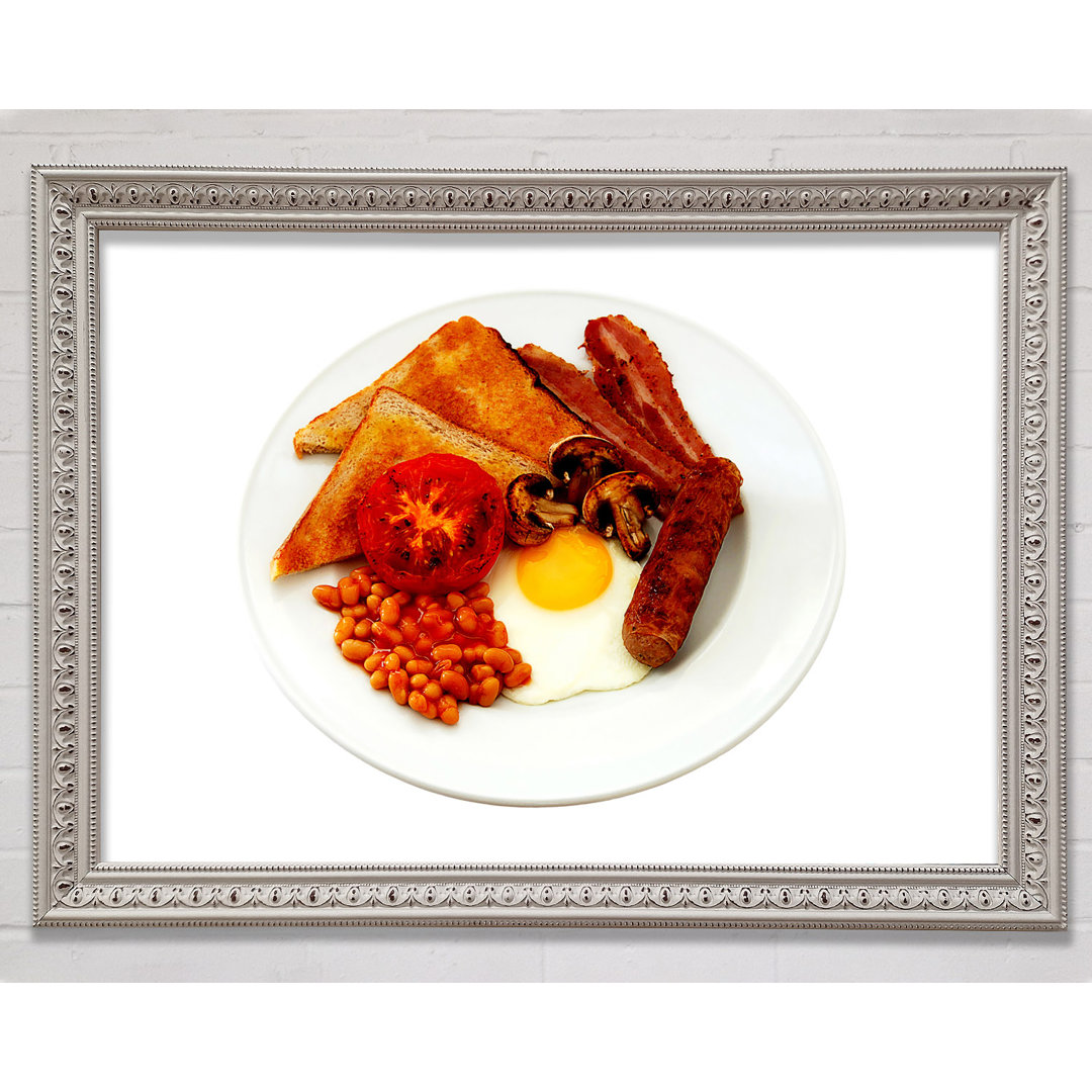 Full English Fry-up - Einzelner Bilderrahmen Kunstdrucke