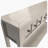 Rustic Wood Storage Sofa Console Table with two Different Size Drawers and Bottom Shelf-1740194099