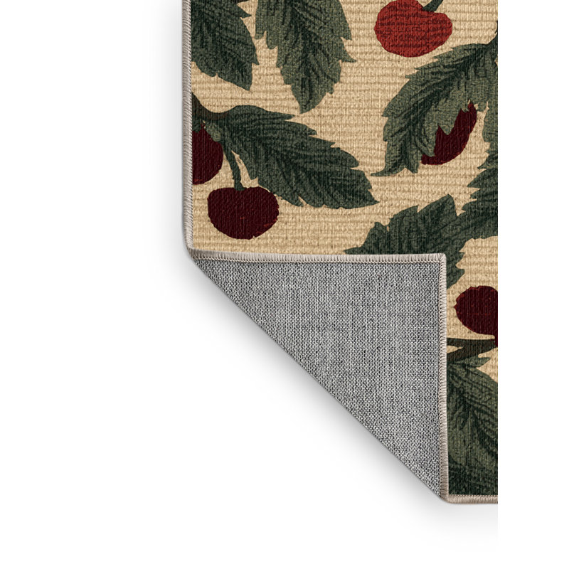  Tapis lavable Chokecherry, Rond 3 pi
