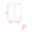 Armoire murale de salle de bain