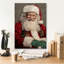 «Nostalgic Santa» par Ashley Bradley, art mural sur toile-494303147