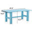 Banc de patio extérieur en aluminium Filancia-100557529-99323559