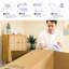 Matelas double de 12 pouces, gel rafraîchissant, pour le soulagement et la détente, transfert de mouvement faible, eau, cadre de base ajustable, aspect gris et blanc, rembourrage en mousse à mémoire de forme, mousse et ressorts-134072687