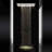 Luna Recessed Shower Head with Single Color LED Shower Head in Chrome Finish