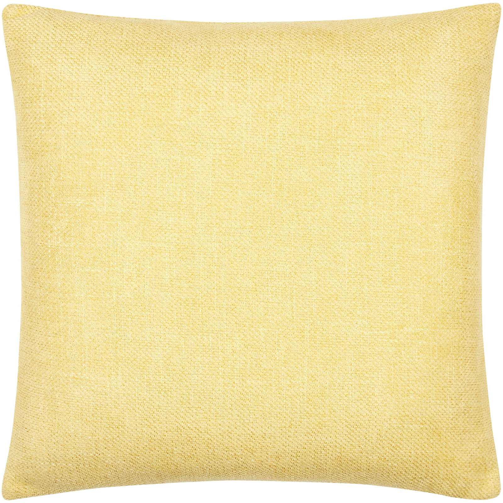 Kamaili Pillow Cover, Pillow Cover Only - No Insert, Yellow, 20"H x 20"W