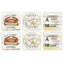 Sous-verres Pimpernel Coastal S / 6 4 po x 4 po