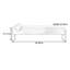 Banc rembourré en mélange de polyester Nilan-1728780939-1728780948