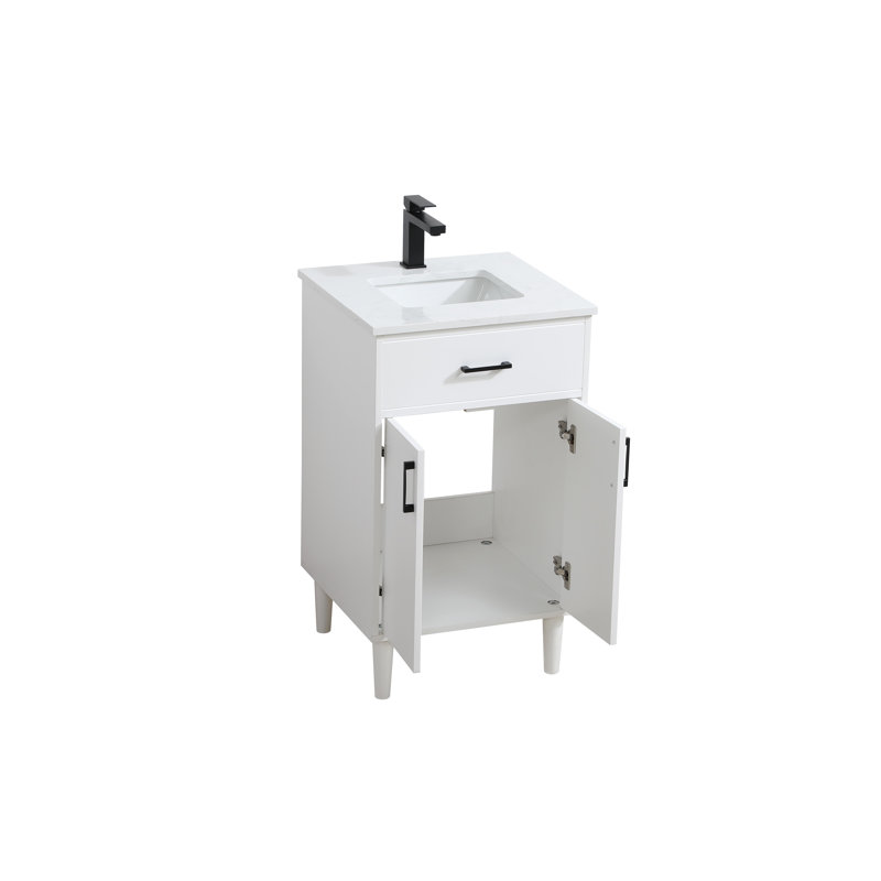 Chandler 20 inch Single Bathroom Vanity, White