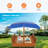 House On Tree 42.9'' x 42.9'' Solid Wood Square Sandbox-88730206