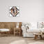 «Boho Feathers On Geometric On Wood» par Jennifer Paxton Parker, impression-93872077-93872078